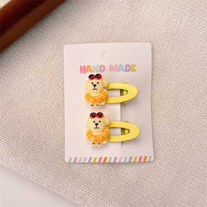 Nouvelles pinces à cheveux mignonnes en forme de chiot, pinces latérales de dessin animé, accessoires capillaires adorables en gros - Product Image 5