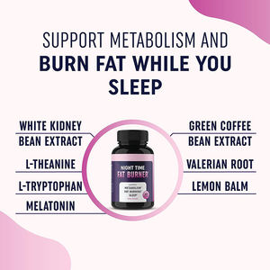 OEMカプセル プライベートラベル ハーブ系ナイトタイムファットバーナー スリムカプセル 大人向け美容製品 - Product Image 4
