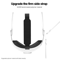 Headband Pengganti Ergonomis yang Dapat Disesuaikan, Laris untuk Headset Virtual Reality, Cocok untuk Oculus/Meta Quest 2