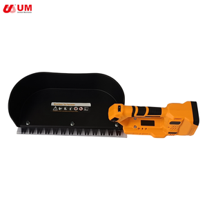 Machine <span class=keywords><strong>de</strong></span> taille-<span class=keywords><strong>haie</strong></span> électrique portable UM, rechargeable, sans balais, alimentée par batterie 21V, 6 vitesses réglables, qualité DIY - Product Image 1