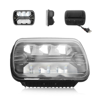 Jbl-phare led rond dot, carré, 5x7 pouces, pour jeep jk