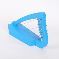 Professional 8-String Classical Harp Colorful Musical Instrument with OEM Factory Direct Parts & Accessories
