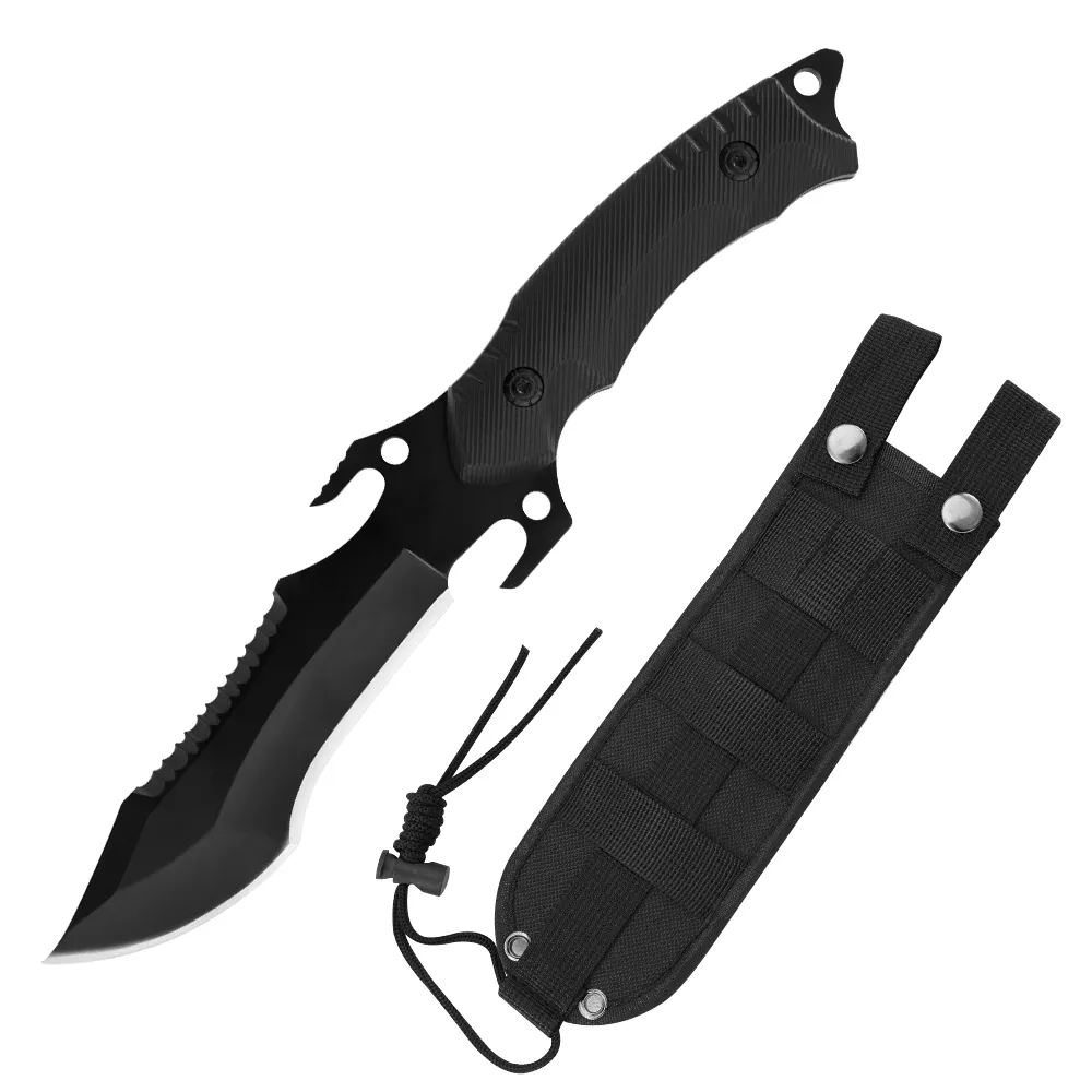 Dispatch Survival Knife Fixed Stainless Steel Blade Hunting Knife knifes For Camping Outdoor