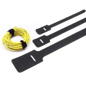 สายรัดจัดการสายไฟแบบพลาสติก สายรัดเคเบิลแบบมีแถบกาวในตัว - Product Image 1