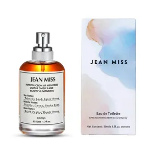 Xiaocheng Yixiang JEAN MISS Eau <span class=keywords><strong>de</strong></span> Toilette Unisexe, Parfum Léger Longue Durée, Vaporisateur, Concentration 7-12%, Notes <span class=keywords><strong>de</strong></span> Tabac et Épicées - Product Image 5