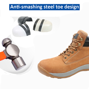 Calzado de Seguridad Unisex con Puntera de Acero, Certificado EN ISO 20345, Parte Superior de Cuero Genuino, Aislamiento Eléctrico y Suela de Goma Resistente al Calor, a Precio Económico - Product Image 2