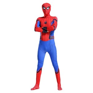 Disfraz de Superhéroe <span class=keywords><strong>Rojo</strong></span> y <span class=keywords><strong>Azul</strong></span> al por Mayor, Ropa de Halloween, Disfraces de Mascarada para Niños al por Mayor - Product Image 3