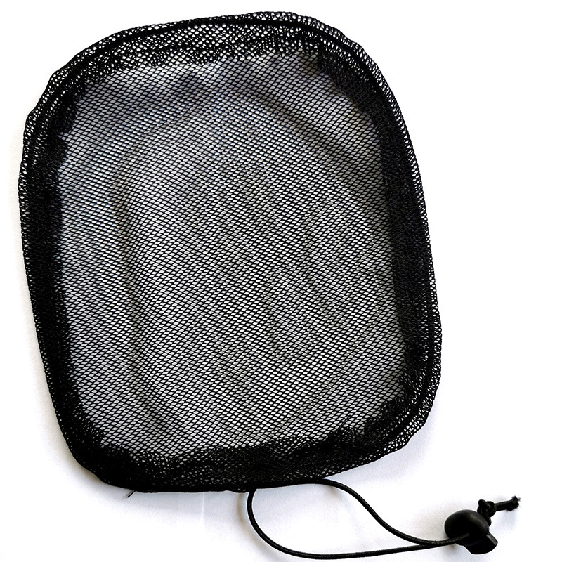 Drawstring black square