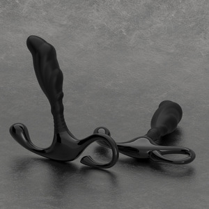 Anal Plug For Men And Women Black 10.5cm Length <b>Masturbation</b> Adult Sex Toy OEM QF033 - Product Image 3