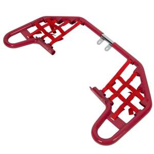 Barras <span class=keywords><strong>de</strong></span> Protección Rojas (Nerf Bars) con Redes <span class=keywords><strong>de</strong></span> Aluminio para YAMAHA WARRIOR 350 YFM350X 1987-2004 - Product Image 5