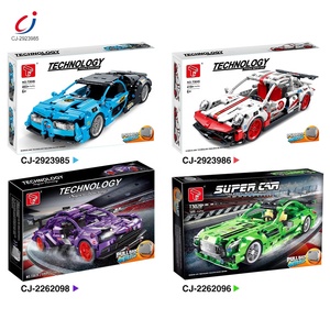 Chengji pullback 403 + pièces voiture de sport jouet <span class=keywords><strong>bloc</strong></span> d'assemblage technique voiture de sport blocs de construction voiture de construction pour enfants - Product Image 6