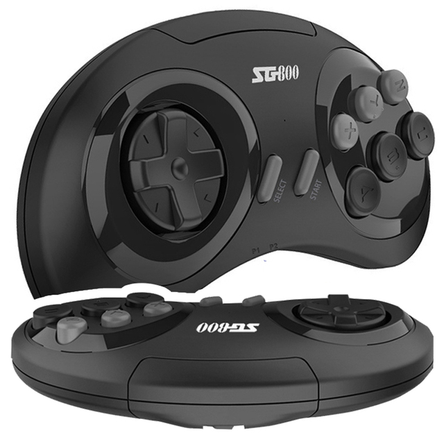 HD TV Game Stick 16Bit SG800 2.4G Wireless Retro Game Consola De Juegos De Mano Video Retro Portatil Gaming Pad for Sega Genesis