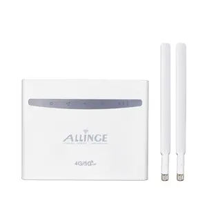 ALLINGE SDS922 Unlocked B525 B525s-65a 4G LTE CPE Modified Wifi Router with SIM Card Slot and Antennas Used in Malaysia