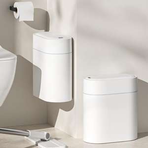7L/9L a fessura stretta senza contatto intelligente in piedi <span class=keywords><strong>bidone</strong></span> dei rifiuti ali di plastica-aprire coperchi Smart <span class=keywords><strong>bidone</strong></span> della spazzatura-sensore di aspirazione - Product Image 1