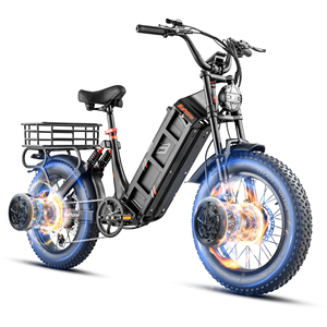 จักรยานไฟฟ้า Juliet 3 Eahora Custom Motor Power 95N-m*2 รุ่น Ebike 48V 60Ah แบตเตอรี่ไฮบริด สำหรับขี่บนภูเขา ทางลูกรัง บรรทุกของได้ สำหรับผู้ใหญ่ ขนาด 20 นิ้ว - Product Image 4
