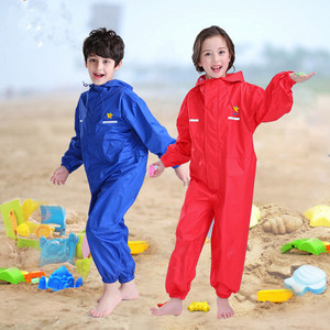 <span class=keywords><strong>Set</strong></span> Impermeabile per Bambini OEM ODM, Giacca e Pantaloni Traspiranti in Poliestere Spesso con Motivi Cartoon Riflettenti per Escursioni all'Aperto - Product Image 4