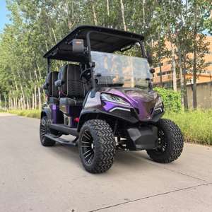 Nieuwste Model 2/4-Zits Elektrische Golfkar Off-Road Voertuig Te Koop China Club Golfkar Golf Buggy Elektrische Vierwielige Auto - Product Image 1