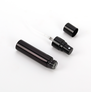 고품질 미니 여행용 향수 테스터 병 3ml 5ml 10ml 유리 골드 실버 블랙 마감 휴대용 빈 펌프 스크린 인쇄 - Product Image 5