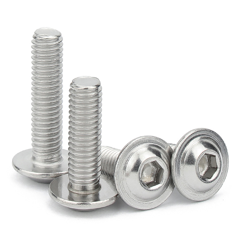 8020 Series Flanged Button Head Socket Cap Screws - 5/16-18 X 0.687 Inch (25 Pack)