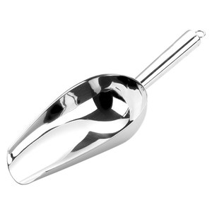 Cuchara para hielo de acero inoxidable, acabado espejo de 1,2 cm de grosor, para helado, arroz, harina, granos, frutas secas, semillas de girasol, uso doméstico - Product Image 3