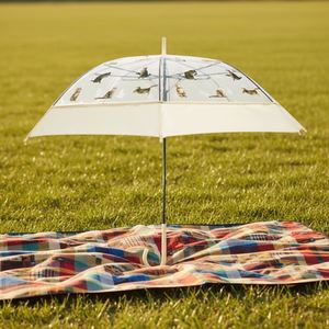 Cadeaux promotionnels personnalisés, parapluie transparent en PVC coloré, parapluie à manche droit avec protection solaire - Product Image 2