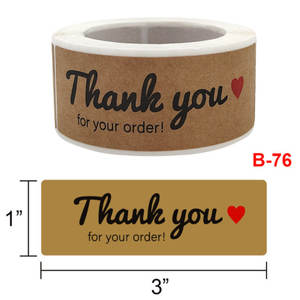 <span class=keywords><strong>ส</strong></span>ติกเกอร์กระดาษคราฟท์ไวนิลม้วนป้ายขอบคุณสติกเกอร์ขอบคุณขนาด2นิ้ว<span class=keywords><strong>ส</strong></span>ติกเกอร์ขอบคุณที่สนับสนุนธุรกิจขนาดเล็กขอ<span class=keywords><strong>ง</strong></span>ฉัน - Product Image 3