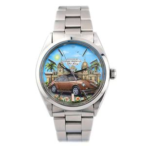 Reloj de Buceo Clásico para Hombre, Versátil, de Acero Inoxidable, con Esferas Personalizadas, Logotipo Personalizado, Tecnología de Cuarzo, Esfera Pintada a Mano - Product Image 3