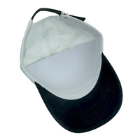 Sombrero deportivo de algodón 100%, sombrero Vintage bordado con abullonado 3D, gorra de papá de 6 paneles, gorra de béisbol de dos tonos con logotipo personalizado desgastado