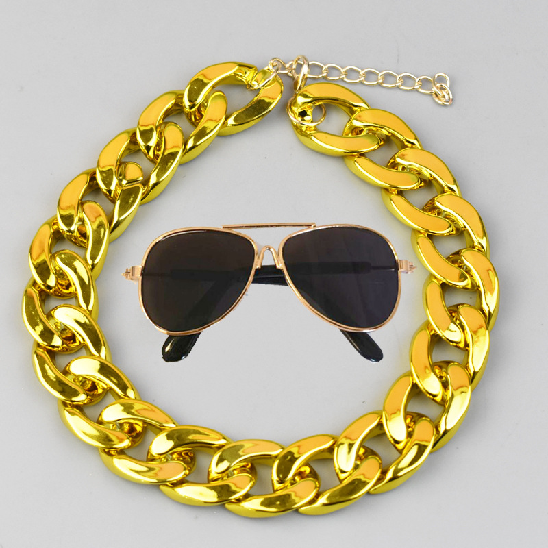 Collar Gafas de sol Negro