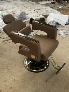 Fauteuil de Barbier Moderne en Cuir Synthétique pour Salon et Spa, Spécialement Conçu pour la Coiffure Commerciale - Product Image 6