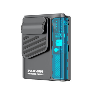 พัดลมคล้องเอวแบบพกพา FAN-066 ความจุแบตเตอรี่ 4000mAh ปรับความเร็วได้ 5 ระดับ ให้ลมแรง พร้อมหน้าจอดิจิตอล - Product Image 5