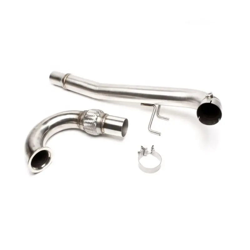 auto Stainless Steel Exhaust Tail Pipe tube Downpipe Kit for Audi A3/Seat Leon III /Skoda Octavia III /VW Golf VII