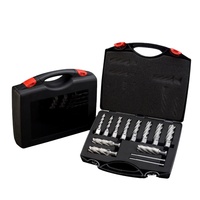 Produits chauds 11 pièces coupeur annulaire perceuse magnétique main perceuse magnétique OEM boîte personnalisable