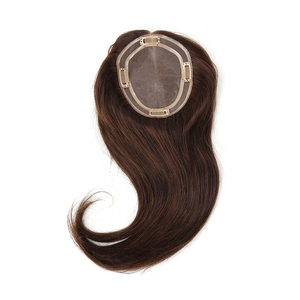 Nguyên Tóc Nâu P Màu Bền Đôi Mono Cơ Sở Clip Trong Phần Mở Rộng Tóc <span class=keywords><strong>Topper</strong></span> Cho Phụ Nữ - Product Image 4