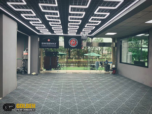 Adled Honeycomb <b>Led</b> <b>Light</b> 2438x4850mm <b>Dimmable</b> Hexagon Panel For Garage Workshop <b>Ceiling</b> Lighting 6500K IP54 200-1000W - Product Image 5