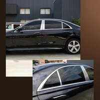 Kit de carrosserie pour Mercedes-Benz Classe S 08-12 W221, mise à niveau 1:1 W223, comprenant la calandre et un kit extérieur pour une apparence nouvelle et ancienne.