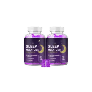 Offre Spéciale OEM heure du coucher favorise un sommeil réparateur esprit détendu pour un cycle de sommeil sain gommes de supplément de mélatonine pour le coucher