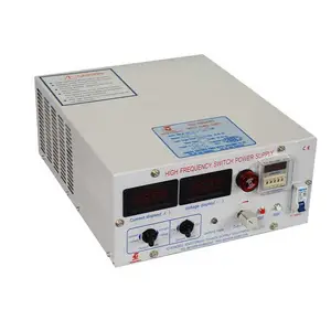 Ac To Dc Electroplating Power Supply 12V 50A Polarity Reversing Plating Rectifier Platinum Electroplating Kits