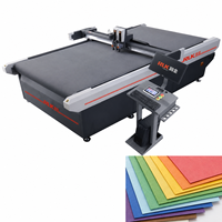 Máquina de Corte Plana Computarizada RUK, Cortadora Digital de Papel para Fábrica de Impresión de Cajas de Cartón