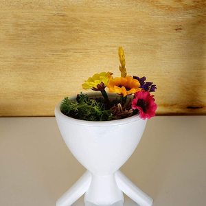 <span class=keywords><strong>Pot</strong></span> <span class=keywords><strong>de</strong></span> planteur intérieur et extérieur, Vase décoratif en résine succulente en forme naturelle - Product Image 4