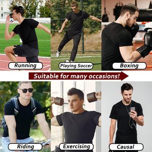 <span class=keywords><strong>T</strong></span>-<span class=keywords><strong>shirt</strong></span> à manches courtes pour hommes pour les exercices de gymnastique à domicile Body Shaper Slimming <span class=keywords><strong>Sauna</strong></span> Top Weight Loss <span class=keywords><strong>T</strong></span>-<span class=keywords><strong>Shirt</strong></span> - Product Image 3