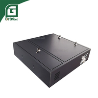 Boîtier de sécurité Geteknet ODM OEM en acier de 1,2 mm d'épaisseur pour DVR/NVR de véhicule 6-8 pouces, Full HD 1080p