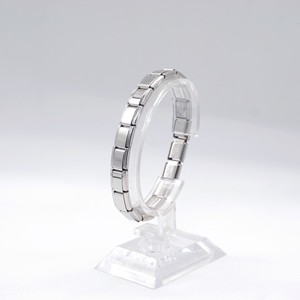 Stainless Steel Elastic Bracelet Geometric Modular Unisex Jewelry Gift Fashion Cuff Bracelets - Product Image 2