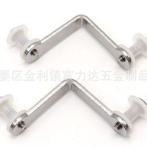 F-902A Iron Glass Connector Chrome Plated Industrial Design For Curtain Wall Fixing Bracket - Product Image 3