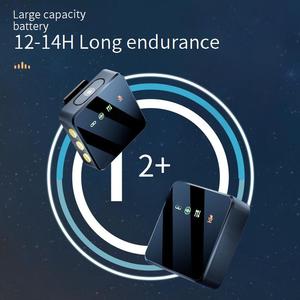 Nuevo Clip de micrófono receptor <span class=keywords><strong>Netflix</strong></span> Micrófono de reducción de ruido en vivo Mini MICRÓFONO INALÁMBRICO Lavalier para Teléfono Celular - Product Image 5