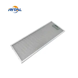 Kitchen hood filters aluminum range hood grease filter aluminum mesh cooker hood filters