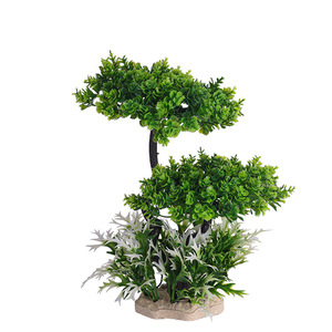 Plante d'aquarium, décoration paysagère pour aquarium, ornement en plastique écologique, fausse plante aquatique, salon, <span class=keywords><strong>Levana</strong></span> - Product Image 2