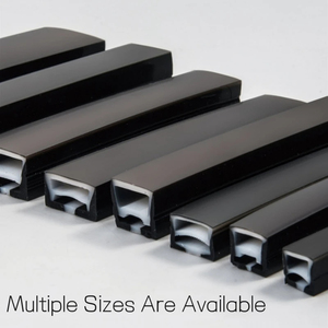 1-5M Đen Silicone ống Led neon ánh sáng DC12V linh hoạt lõm khuếch tán kênh không thấm nước tường trần Ribbon Rope dải ánh sáng - Product Image 3