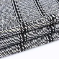 2021 tissus basit stripes stil TC polyester pamuk örme jakarlı ipliği boyalı kumaşlar kadın elbisesi için takım elbise kumaşı