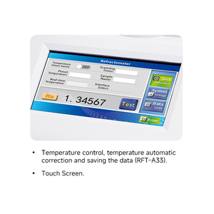 เครื่องวัดค่าดัชนีหักเหของ RFT-W-A31อัตโนมัติระบบตรวจจับ CCD แบบ LED แหล่งกำเนิดแสงเครื่องวัดค่าดัชนีหักเหแบบดิจิตอลอัตโนมัติ - Product Image 3